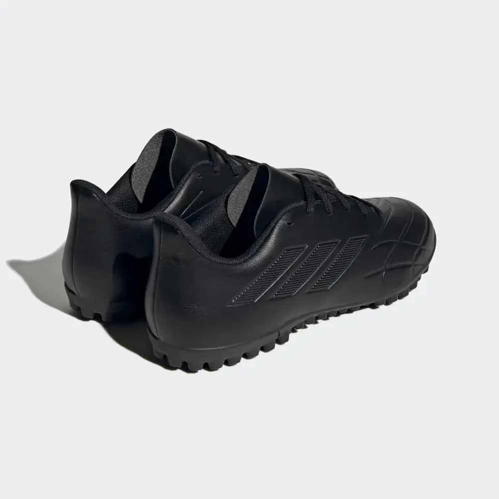 Adidas Copa Pure.4 GY9050 Men's Core Black Leather Turf Football Boots RHS3324